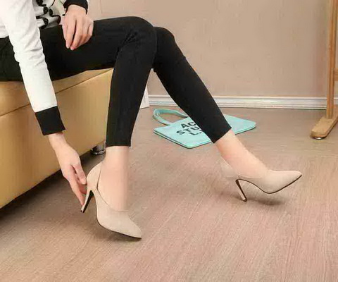 CHANEL Stiletto heel Shoes Women--012